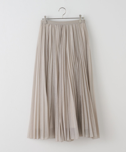 スピック＆スパン（Spick and Span）/シアーランダムプリーツスカート セール】シアーランダムプリーツスカート（スカート）｜Spick & Span