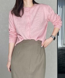 Doux Belle（ドゥーベル）の「クルーネックニットカーディガン（カーディガン/ボレロ）」