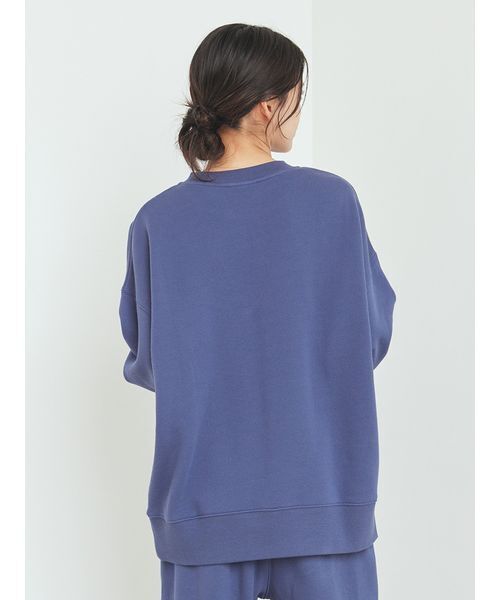 UNISEX】裏毛ワンポイントプルオーバー（ルームウェア/パジャマ