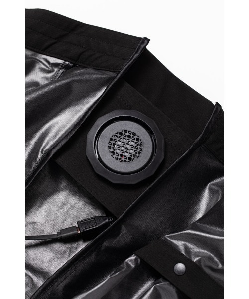 DEVEREUX GOLF(デヴァローゴルフ)の「FANペルチェVEST(ベスト・メンズ・ブラック・MEDIUM/LARGE)」の9枚目の写真