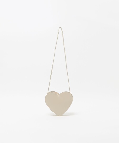 green label relaxing（グリーンレーベルリラクシング）の「ハート ポシェット（ショルダーバッグ・キッズ・ライトブルー/ブラック/ナチュラル・FREE）」の2枚目の写真