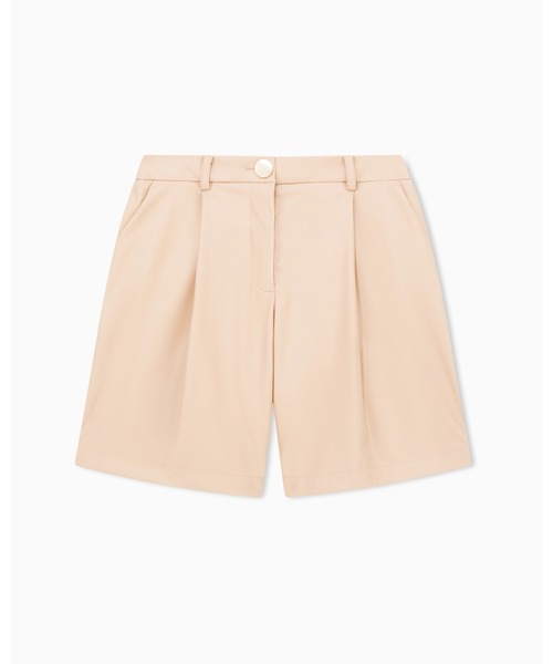 ARMANI EXCHANGE(アルマーニエクスチェンジ)の「【A|X アルマーニ エクスチェンジ】PUコーティング バミューダパンツ(その他パンツ・レディース・ベージュ・0/2/4/6)」の4枚目の写真