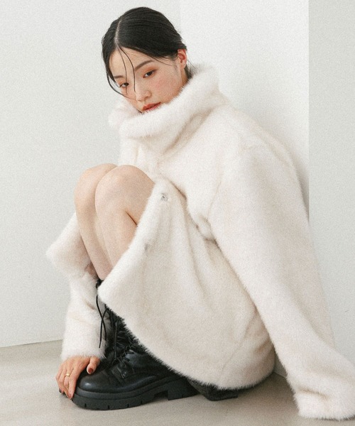 セール】MIXファーミドルジャケット 604695（その他アウター