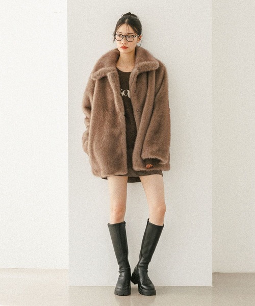 【Heather】フェザーミドルジャケット 楽天市場】フェザーミドルジャケット Heather ヘザー ジャケット