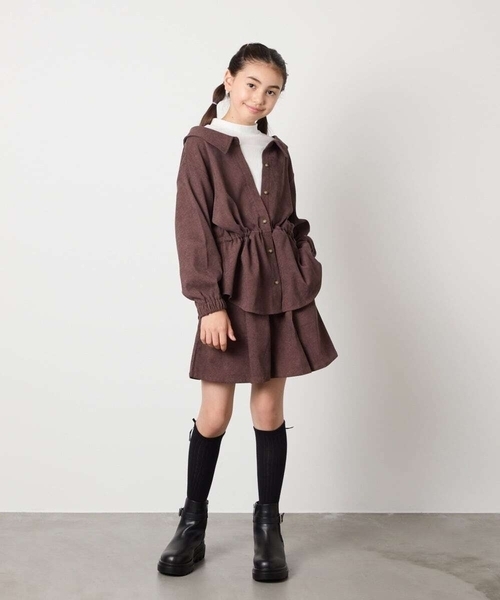 a.v.v（アーヴェヴェ）の「[19-24cm]【滑りにくいタンクソール】サイドゴアブーツ（ブーツ・キッズ・ブラック・19/21/20/22/24/23）」の6枚目の写真