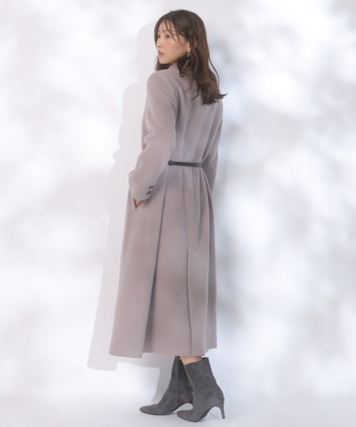 ポイントベルト付ロングコート（ダウンジャケット/コート）｜JUSGLITTY