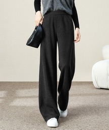 [高身長サイズMT/低身長サイズS有り]上品見え◎ 大人リラックスを叶える美シルエットスウェットパンツ 韓国