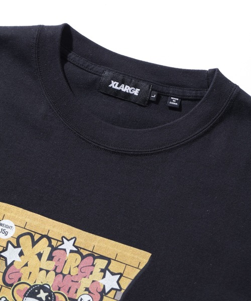 XLARGE(エクストララージ)の「SNACK L/S TEE(Tシャツ/カットソー・メンズ・ホワイト/ブラウン/ブラック・S/M/L/XL)」の14枚目の写真