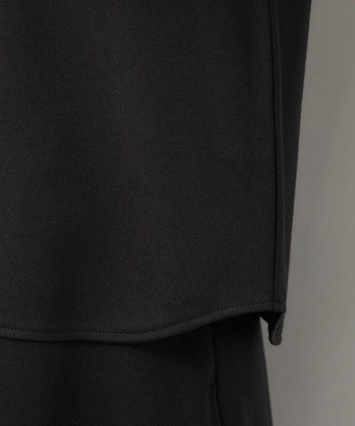 ROPE' PICNIC（ロペピクニック）の「パール付きポンチプルオーバー/セットアップ対応（Tシャツ/カットソー・レディース・ブラウン/オフホワイト/ブラック・S/M）」の6枚目の写真