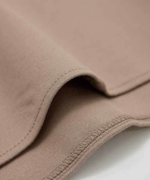 ROPE' PICNIC（ロペピクニック）の「パール付きポンチプルオーバー/セットアップ対応（Tシャツ/カットソー・レディース・ブラウン/オフホワイト/ブラック・S/M）」の10枚目の写真