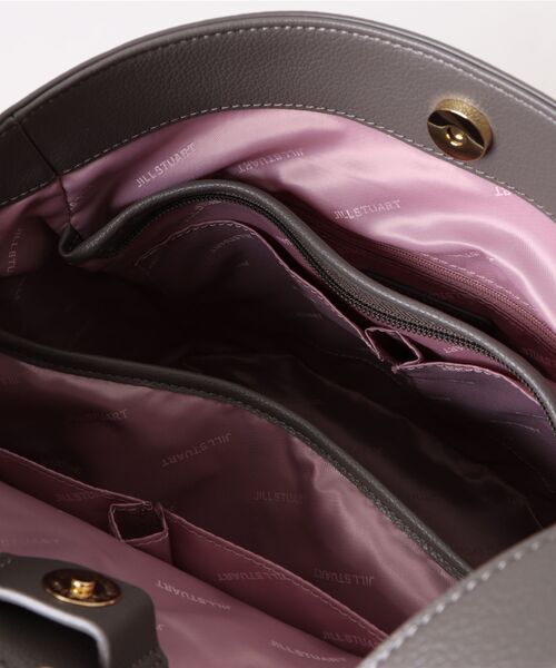 JILL STUART（ジルスチュアート）の「JILL STUART(ジル スチュアート)　クレッセント　ワンショルダー（トートバッグ・レディース・グレー/ブラック/アイボリー・FREE）」の6枚目の写真