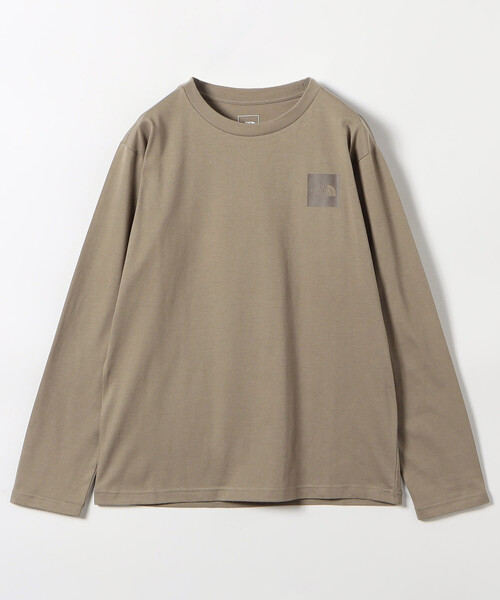 FREAK'S STORE(フリークスストア)の「限定展開 THE NORTH FACE/ザ・ノース・フェイス ロングスリーブスモールスクエアロゴティー(キッズ)/ NTJ32357(Tシャツ/カットソー・キッズ・パープル/チャコールグレー/ブラウン系その他・130/140/160/150)」の2枚目の写真