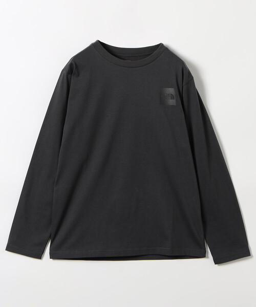 FREAK'S STORE(フリークスストア)の「限定展開 THE NORTH FACE/ザ・ノース・フェイス ロングスリーブスモールスクエアロゴティー(キッズ)/ NTJ32357(Tシャツ/カットソー・キッズ・パープル/チャコールグレー/ブラウン系その他・130/140/160/150)」の1枚目の写真