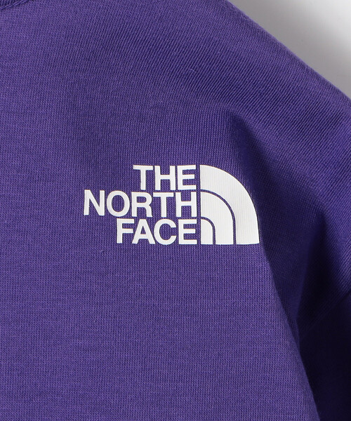 FREAK'S STORE(フリークスストア)の「限定展開 THE NORTH FACE/ザ・ノース・フェイス ロングスリーブスモールスクエアロゴティー(キッズ)/ NTJ32357(Tシャツ/カットソー・キッズ・パープル/チャコールグレー/ブラウン系その他・130/140/160/150)」の5枚目の写真
