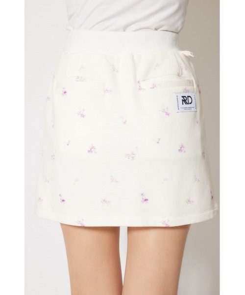 RIENDA GOLF(リエンダゴルフ)の「【RIENDA GOLF】フラワースウエットタイトスカート 秋服 冬服(スカート・レディース・ホワイト/グレー・SMALL/MEDIUM)」の9枚目の写真