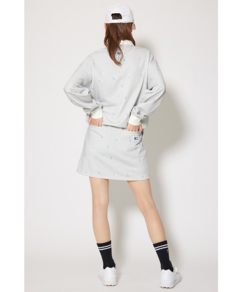 RIENDA GOLF(リエンダゴルフ)の「【RIENDA GOLF】フラワースウエットタイトスカート 秋服 冬服(スカート・レディース・ホワイト/グレー・SMALL/MEDIUM)」の17枚目の写真