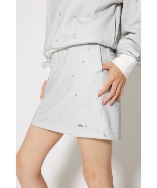 RIENDA GOLF(リエンダゴルフ)の「【RIENDA GOLF】フラワースウエットタイトスカート 秋服 冬服(スカート・レディース・ホワイト/グレー・SMALL/MEDIUM)」の19枚目の写真
