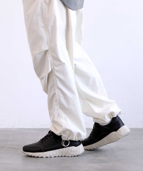 whoop-de-doo(フープディドゥ)の「デュアリティスニーカー whoop-de-doo/フープディドゥ(スニーカー・メンズ・ブラック×ブラック/ブラック系その他/ホワイト系その他・40/41/42/43/44)」の9枚目の写真