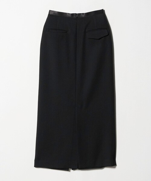 CINOH（チノ）の「＜CINOH＞ツイル ジップ マキシ スカート（スカート・レディース・ブラック/ブラウン系・36/38）」の11枚目の写真