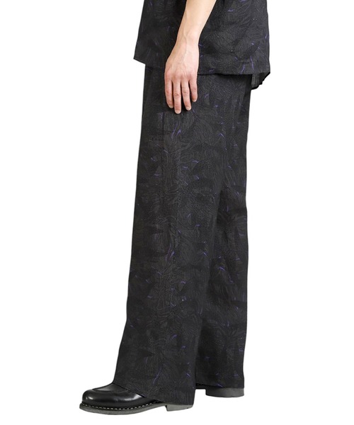 marka（マーカ）の「marka / マーカ：WIDELEG EASY PANTS - LINEN TROPICAL -：M25B-01PT01C[COR]（スラックス・メンズ・グレー系その他・2(M)）」の4枚目の写真