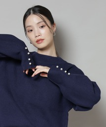 未使用級　ブリーフィング　ニット　セーター　ネイビー M ナノユニバース別注 未使用級 ブリーフィング ニット セーター ネイビー M ナノユニバース