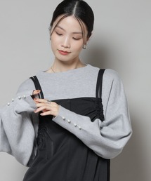 NANO universe | ミラノリブパールニットプルオーバー(ニット/セーター)