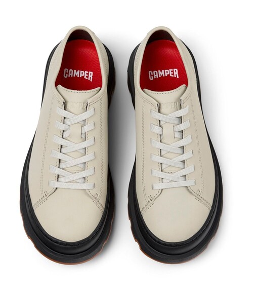 CAMPER（カンペール）の「[カンペール] BRUTUS+ / カジュアルシューズ（ドレスシューズ・レディース・ベージュ系その他・25.0cm/23.0cm/23.5cm/24.0cm/25.5cm/22.5cm）」の4枚目の写真