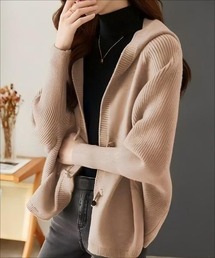 カーディガン/ボレロ ポンチョ」に該当するトップスファッション