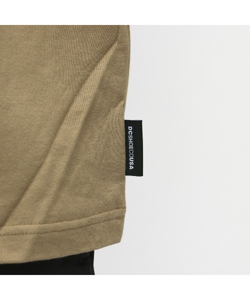 DC SHOES（ディーシーシューズ）の「ディーシーシューズ  25 GAME APP LS アウトドアカジュアル 長袖Tシャツ（Tシャツ/カットソー・メンズ・ベージュ/ブラック・M/L/LL）」の9枚目の写真