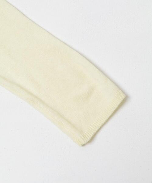 URBAN RESEARCH Sonny Label（アーバンリサーチサニーレーベル）の「シルク混フリルニットシャツ（ニット/セーター・レディース・チャコールグレー/オフホワイト/ブラウン・FREE）」の13枚目の写真