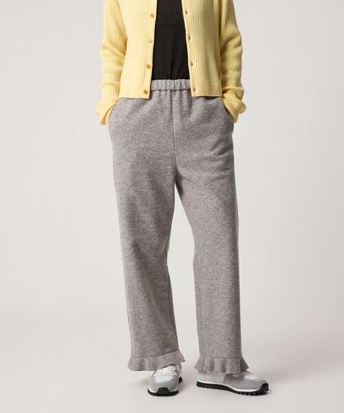 Steven Alan(スティーブンアラン)の「<Steven Alan>ボア フリル パンツ(その他パンツ・レディース・グレー系/ブラック・M/S)」の6枚目の写真