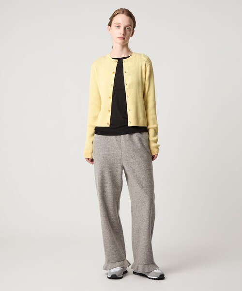 Steven Alan(スティーブンアラン)の「<Steven Alan>ボア フリル パンツ(その他パンツ・レディース・グレー系/ブラック・M/S)」の7枚目の写真
