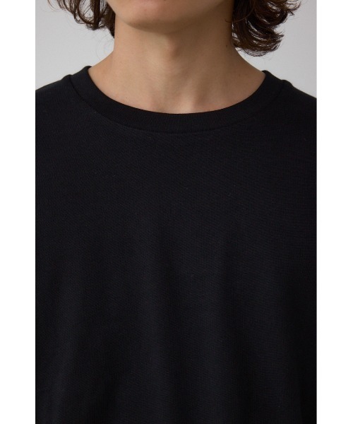 AZUL by moussy(アズールバイマウジー)の「引き揃え天竺長袖トップス(Tシャツ/カットソー・メンズ・ブラック/ブラック系その他/杢グレー/ホワイト・SMALL/MEDIUM/LARGE)」の21枚目の写真