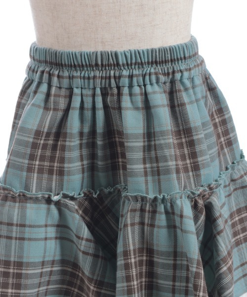 axes femme(アクシーズファム)の「タータンチェックスカパン(その他パンツ・キッズ・ミント/ワイン・MEDIUM/LARGE/X-LARGE)」の15枚目の写真