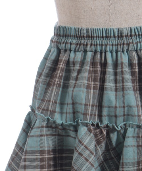 axes femme(アクシーズファム)の「タータンチェックスカパン(その他パンツ・キッズ・ミント/ワイン・MEDIUM/LARGE/X-LARGE)」の14枚目の写真