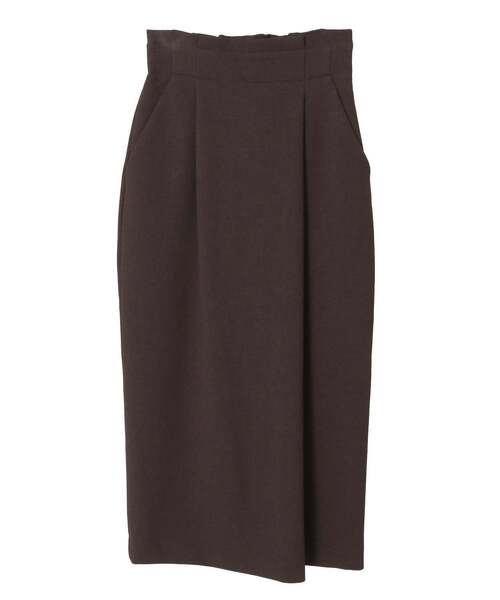 Liesse（リエス）の「【定番】タックタイトスカート（スカート・レディース・アイボリー/ブラック/ブラウン・2/3）」の13枚目の写真