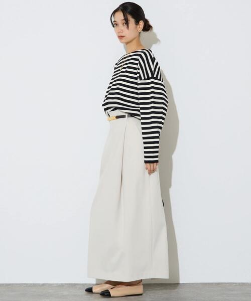 Liesse（リエス）の「【定番】タックタイトスカート（スカート・レディース・アイボリー/ブラック/ブラウン・2/3）」の19枚目の写真