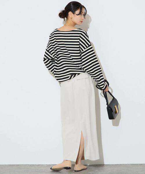 Liesse（リエス）の「【定番】タックタイトスカート（スカート・レディース・アイボリー/ブラック/ブラウン・2/3）」の20枚目の写真