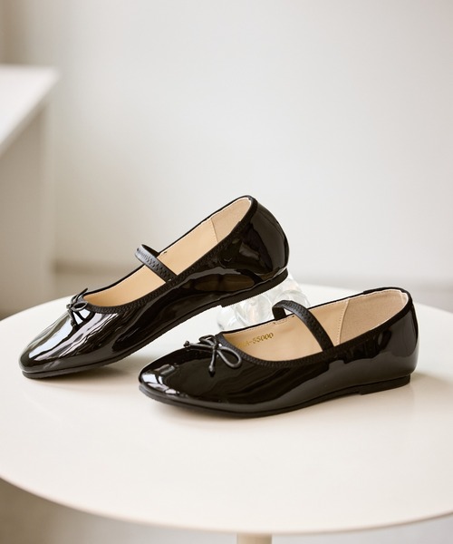ROPE' PICNIC(ロペピクニック)の「【KIDS/キッズ】バレエシューズ(バレエシューズ・キッズ・シルバー/ブラック・20/21/19/18)」の2枚目の写真