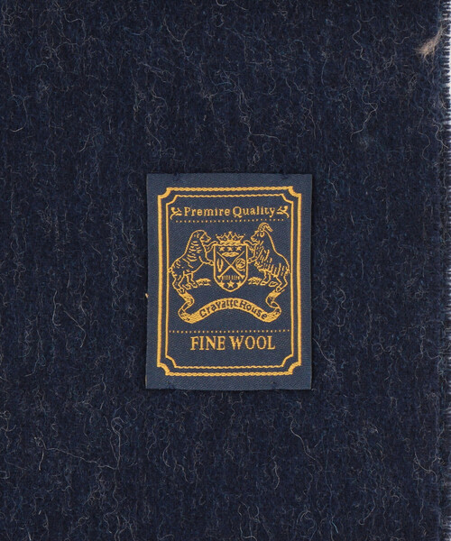 COMME CA ISM（コムサイズム）の「ファインウール リバーシブル マフラー（マフラー・メンズ・ブラック×グレー/ブルー系その他/ボルドー/グレー系その他・FREE）」の11枚目の写真