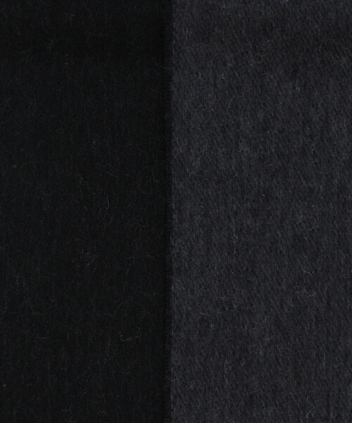 COMME CA ISM（コムサイズム）の「ファインウール リバーシブル マフラー（マフラー・メンズ・ブラック×グレー/ブルー系その他/ボルドー/グレー系その他・FREE）」の13枚目の写真