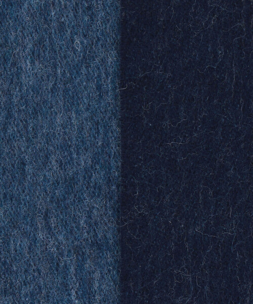 COMME CA ISM（コムサイズム）の「ファインウール リバーシブル マフラー（マフラー・メンズ・ブラック×グレー/ブルー系その他/ボルドー/グレー系その他・FREE）」の15枚目の写真