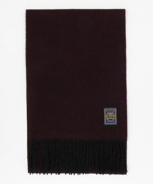 COMME CA ISM（コムサイズム）の「ファインウール リバーシブル マフラー（マフラー・メンズ・ブラック×グレー/ブルー系その他/ボルドー/グレー系その他・FREE）」の17枚目の写真