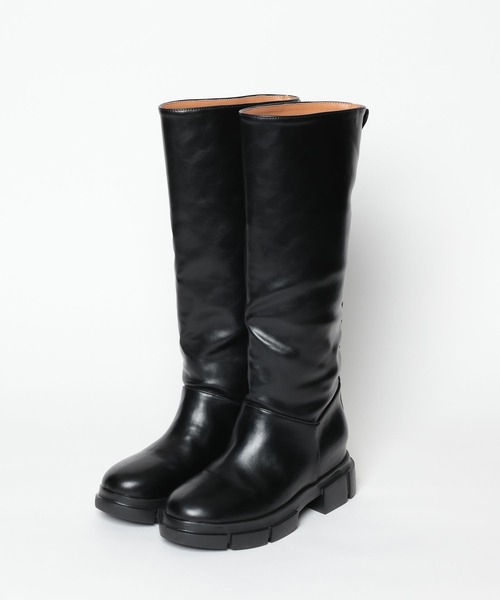 LEPSIM（レプシィム）の「インヒールロングブーツ　595794（ブーツ・レディース・ブラック・MEDIUM/LARGE）」の15枚目の写真