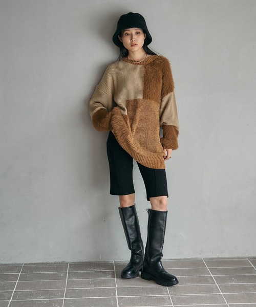 LEPSIM（レプシィム）の「インヒールロングブーツ　595794（ブーツ・レディース・ブラック・MEDIUM/LARGE）」の13枚目の写真