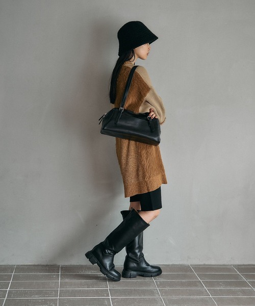 LEPSIM（レプシィム）の「インヒールロングブーツ　595794（ブーツ・レディース・ブラック・MEDIUM/LARGE）」の14枚目の写真