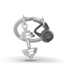 ESTNATION（エストネーション）の「Meta[l]morphose / キーホルダー 鉄アレ-（キーホルダー）」