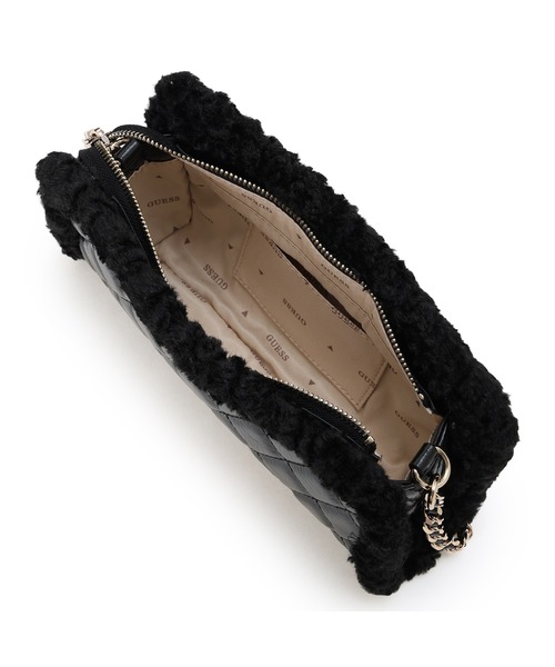 Guess（ゲス）の「CRISTI Top Zip Crossbody クロスボディ ショルダーバッグ （ショルダーバッグ・レディース・ホワイト/ブラック・ONE SIZE）」の11枚目の写真