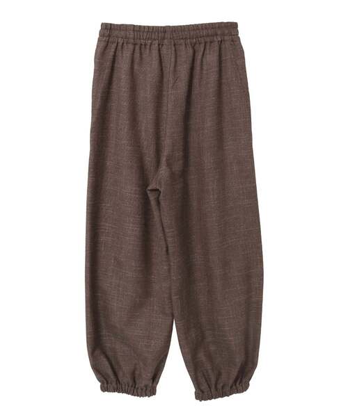 CURRENTAGE(カレンテージ)の「Original fabric zip pant(その他パンツ・レディース・ブラウン・1/2)」の9枚目の写真