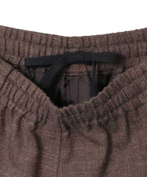CURRENTAGE(カレンテージ)の「Original fabric zip pant(その他パンツ・レディース・ブラウン・1/2)」の13枚目の写真